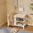 Deandray Polyester Blend Upholstered Storage Bench-618605664