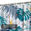 Rideau de douche tropical avec 12 crochets-1438510537