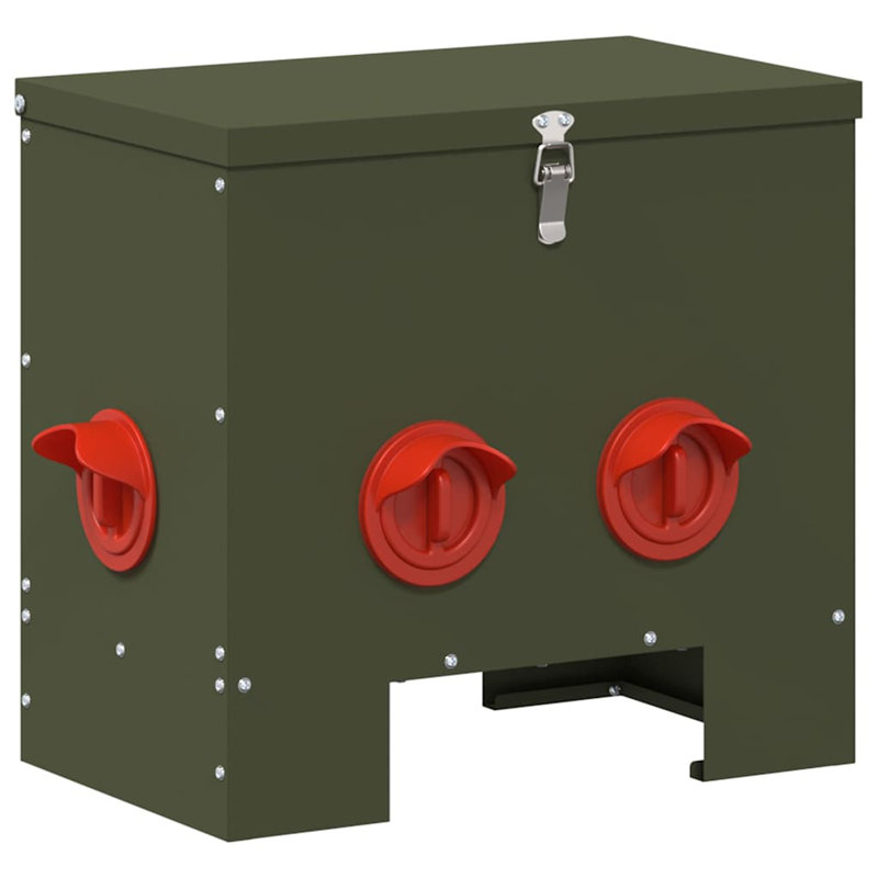 Cold-Rolled Steel Feeder, Olive Green