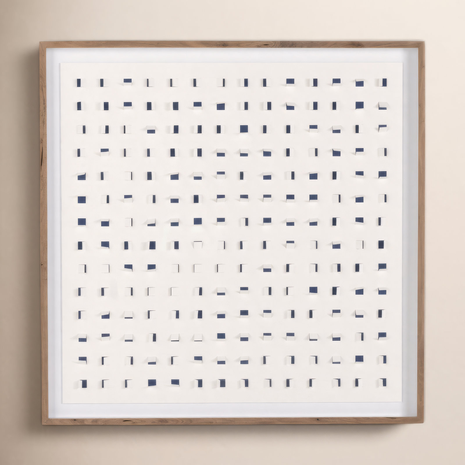 Avram "See Through Blue" Painting