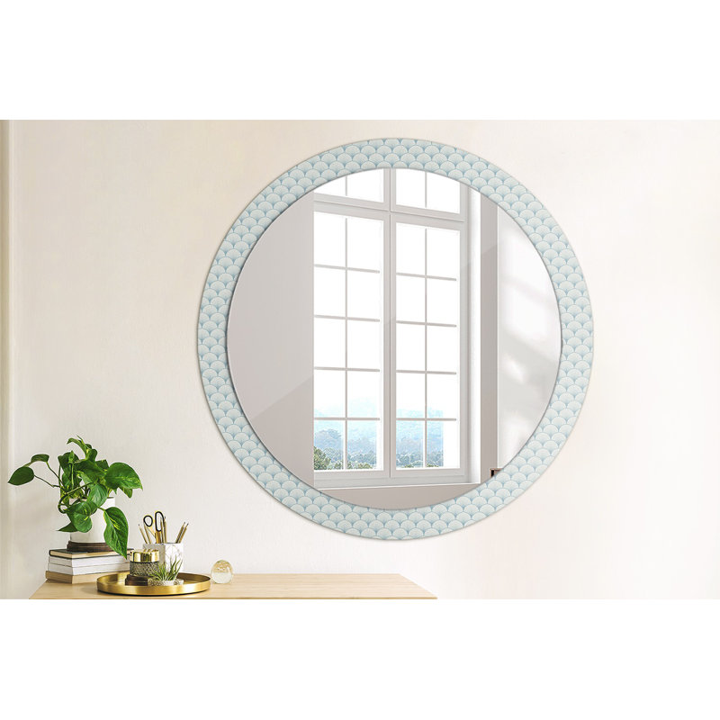 Huldar Glass Flat Wall Mirror