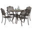 4 - Person Patio Dining Set with Square Table-1675912305
