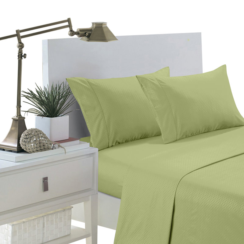 Ensemble de draps en micro-fibre, ISE, Ensemble de draps pour grand lit + un drap-housse 