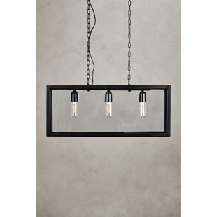 Rubilla 3 - Light Black Kitchen Island Pendant