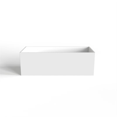 66.9 Inch Freestanding Solid Surface Soaking Bathtub For Bathroom