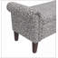 Repose-pieds de rangement Conrad Un choix confortable, de multiples fonctions, un design classique et des coins confortables