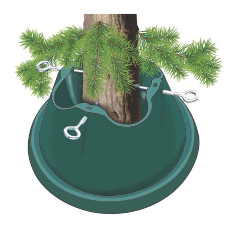 Support pour arbre de Noël Easy Watering, H 9 po x l 22,5 po x P 22,5 po