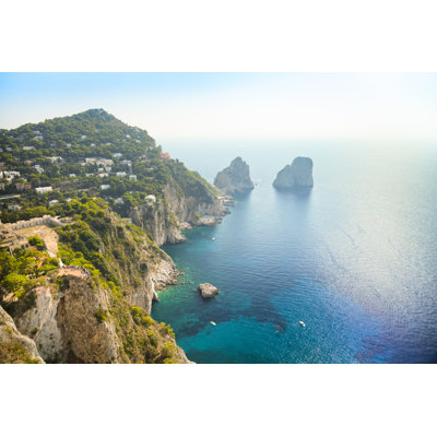 Faraglioni Rocks - Wrapped Canvas Print