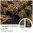 Leopard Washable 2x8 Runner Rug Animal Kitchen Runners for Hallways Brown/Black-948877984-948877985