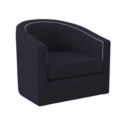 Fauteuil demi-tonneau de 34 po Ambre