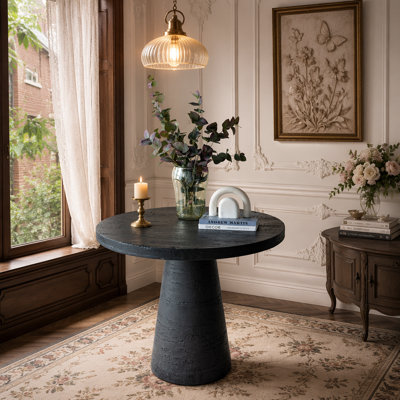 Table de salle à manger ronde 36 po x 36 po x 30 po avec base piédestal