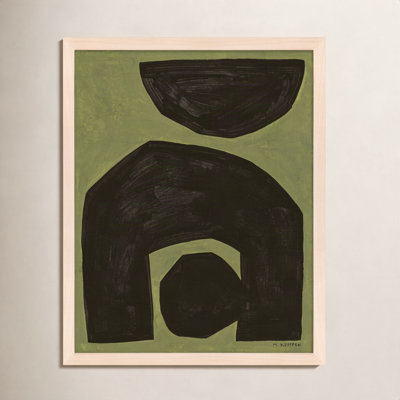 Lyndsey "Module on Green 2" Painting