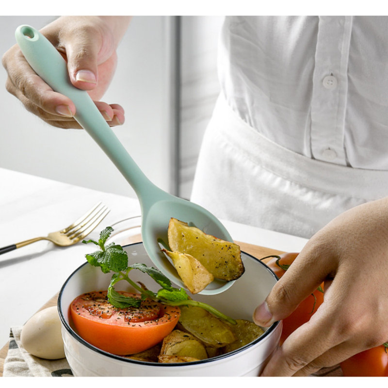 Ensemble d'ustensiles de cuisine 11 pièces en silicone