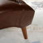 Chaise longue rembourrée