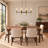 Tevye 6-Light Modern Dining Room Pendant Light