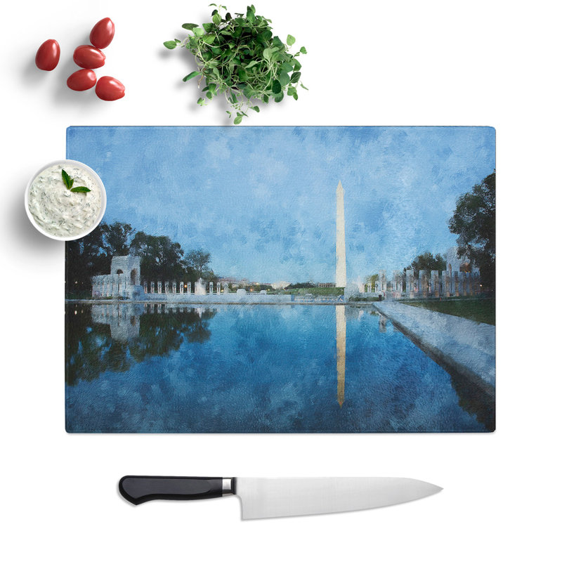 The Washington Monument Vol.4 Chopping Board, 0.4cm H x 28.5cm W x 39cm L