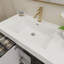 Ensemble de meuble-lavabo double 72 po avec tiroirs et portes-70381266