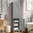 67.13" Tall Storage Cabinet with 2 Doors & 1 Drawer-1478824454