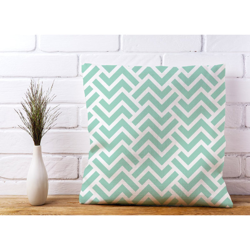Fannin Geometric Square Cushion