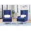 Ensemble de 2 chaises en velours Zurich-155429906