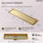 12" Linear Grid Shower Drain-110911707
