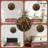 Steampunk Robot Mosaic Wall Clock