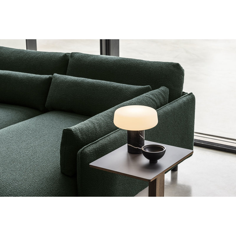 Solid LED Table Lamp, Nero Marquina