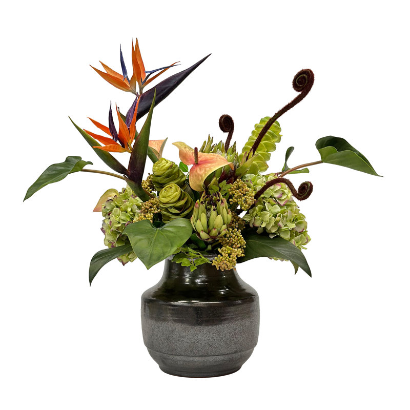 MIX TROPICAL IN GAREN VASE