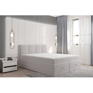 Boxspring Bed Balle with Storage