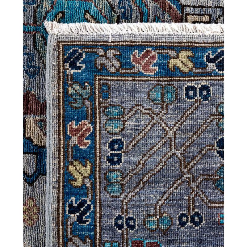 Serapi One-of-a-Kind 8' 0" X 9' 11" Hand Knotted Area Rug