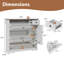 Armoire de rangement pour chaussures 24 paires
