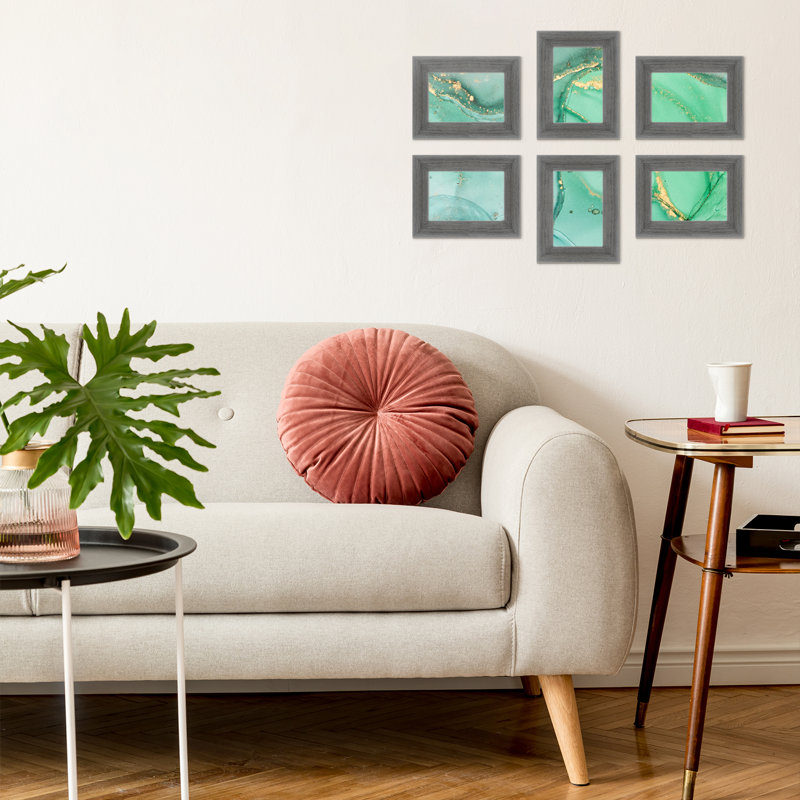 Wood Picture Frame with Mat