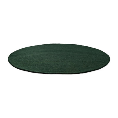 Hand Tufted Wool Area Rug in Forest