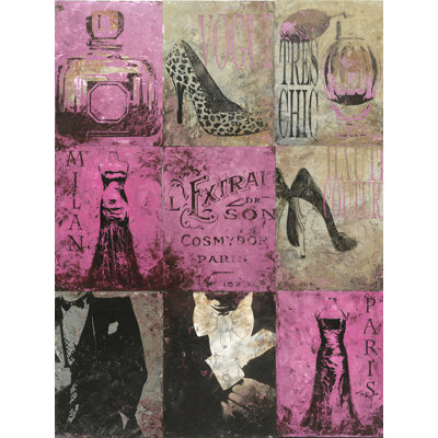 Juvie rose - reproduction sur toile tendue