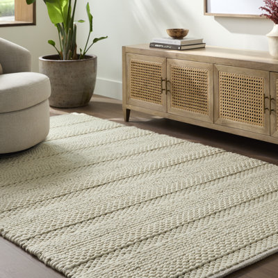 Moroccan Wool Hand Woven Area Rug