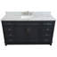 Ensemble de meuble-lavabo simple 61 po Dagh-1593985752
