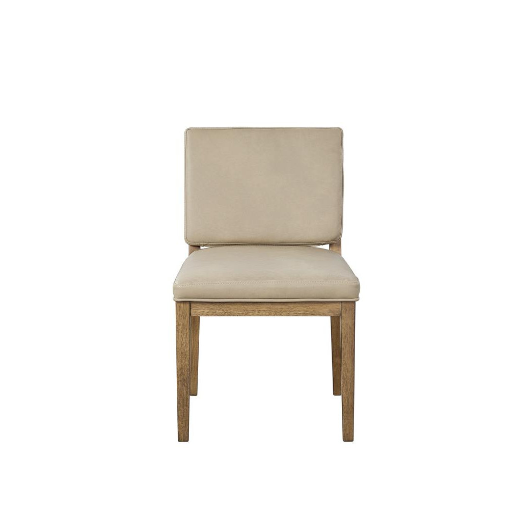 Ashleigh Genuine Leather Dining Chair