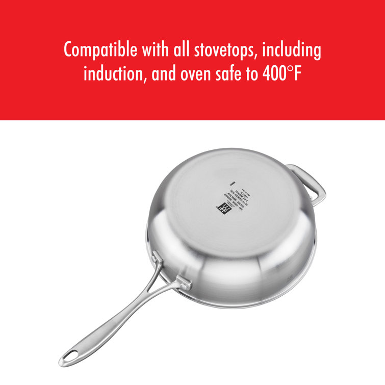 Zwilling JA Henckels Spirit 4.6 Qt Non-Stick Specialty Saute Pan with Lid &  Reviews