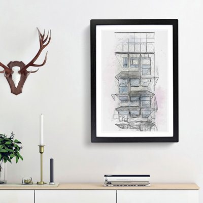 Sketching the Architecture Vol.56 - Picture Frame Drawing Print