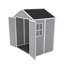Campcraft 6*5Ft Resin Warehouse - Quality Polypropylene, Waterproof, Rust & Proof, Massive Capacity, Hd Window Storage Unit Protected,