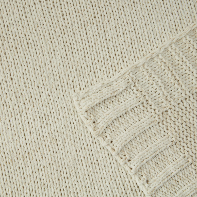 Sweater Knit Blanket 90", 108" W x 90" L