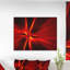 Corwin, art graphique abstrait «Red and Yellow Rays»-35124140-35124146