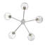 Lustre cylindrique unique à 5 lumières Lochemeade-58926013-58926014