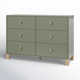 California 6 Drawer Dresser
