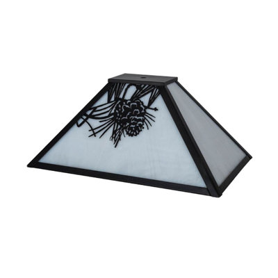 Gunkil 7 in. H Glass Empire Lamp Shade and Pendant Shade