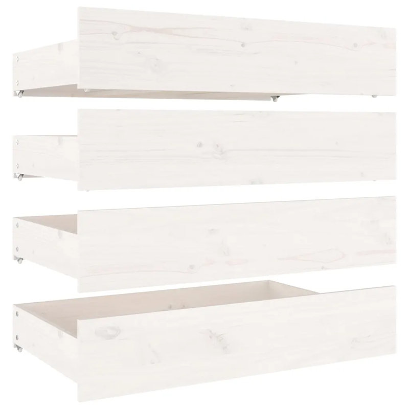 Jarail Underbed Storage Drawers, White