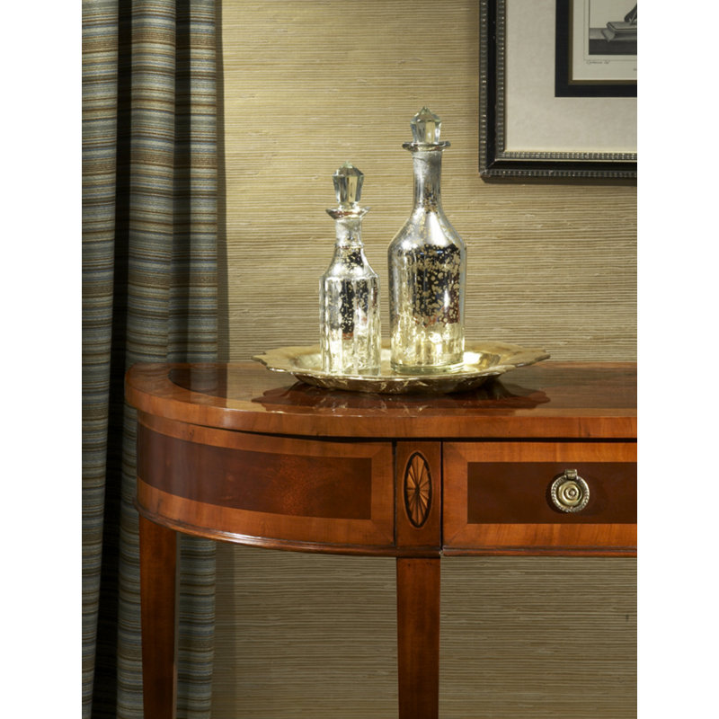 Raybon 52.75'' Solid Wood Top Console Table