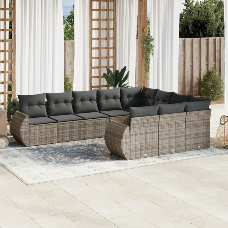 Ensemble de canapé de jardin Vidaxl