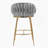 Rukija Upholstered Gold Plated Barstools-120011190