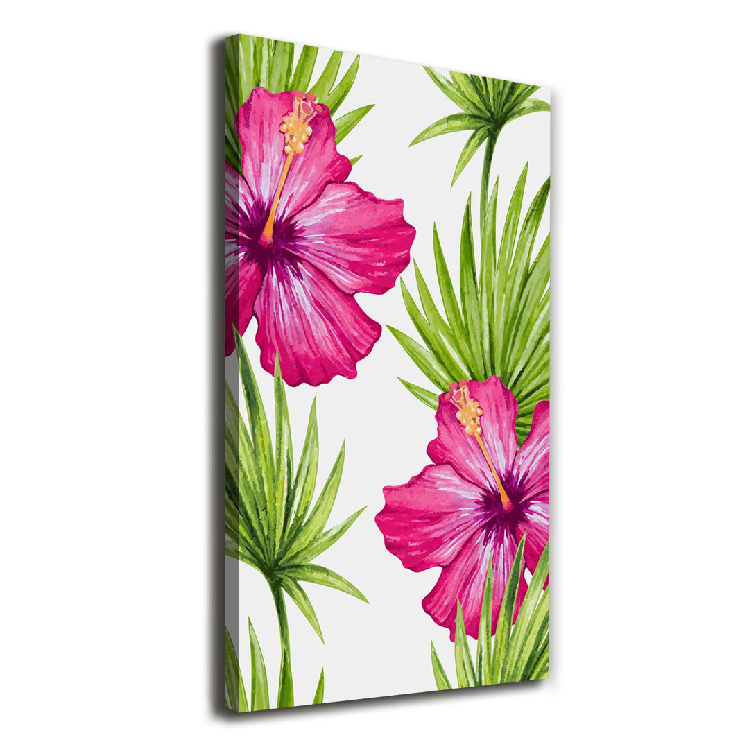 Hawaii-Muster - Kunstdrucke auf Leinwand - Wrapped Canvas